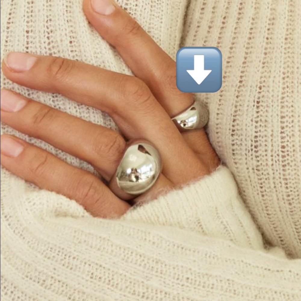 Bagatiba Small Dome Ring size 8